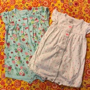 Toddler girl creepers